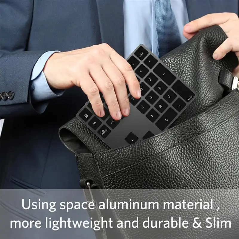 34 клавиши Bluetooth беспроводная цифровая клавиатура функция цифрового ввода для