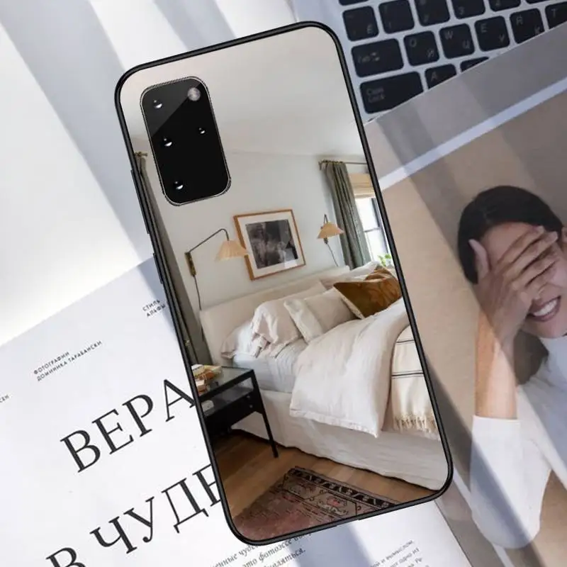 

Cozy bedroom Phone Case For Samsung Galaxy S8 S9 S10 Plus S10E Note 3 4 5 6 7 8 9 10 Pro Lite cover