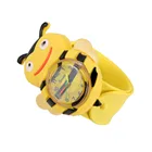 Новые модные детские цифровые часы, Милые Желтые часы с Пчелкой для детей, подарок LXH