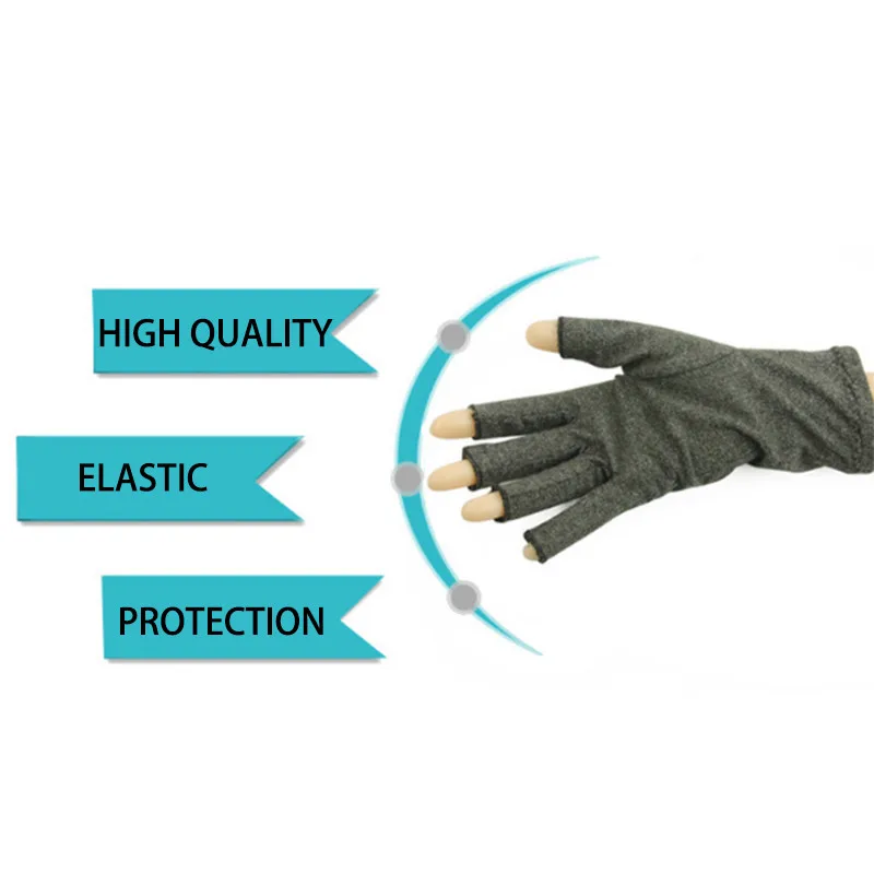 1 пара перчатки для езды на велосипеде мотокросса компрессионные артрита боли в