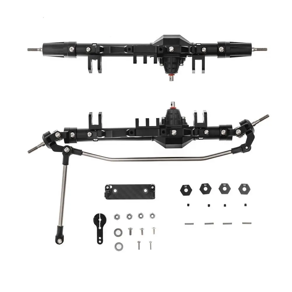 

1/10 RC Cars Complete Aluminum Alloy Front Rear Axle for RC Crawler Axial WRAITH Rock Racer 90018 90045 RR10 90048 90053