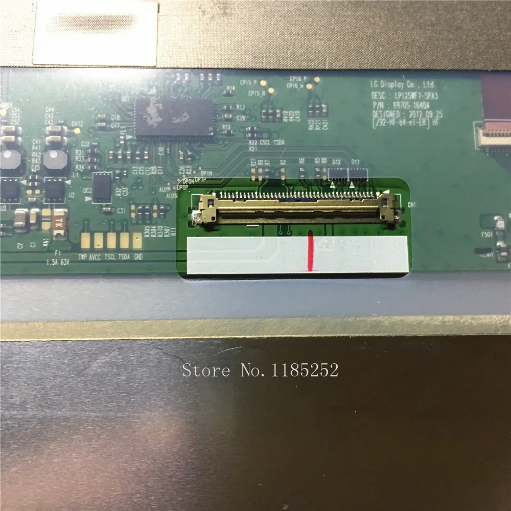12," LP125WF1 SP A2 A3 A1 SP E3 сенсорный ЖК-экран для Dell XPS 12 9Q23 9Q33 светодиодный в сборе 1920*1080 FHD полностью протестирован