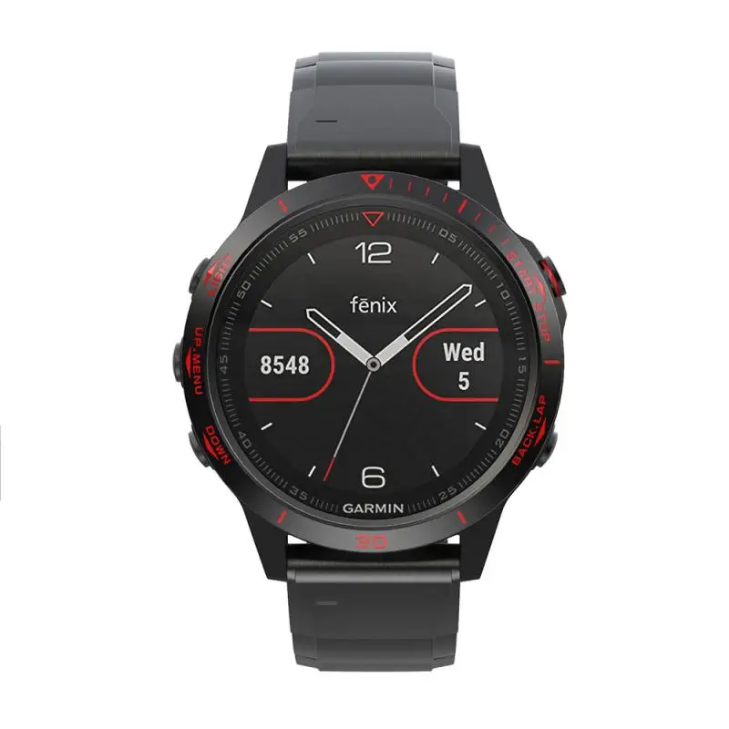 Защитный чехол для Garmin Fenix5 чехол-наклейка защита от царапин стальное кольцо