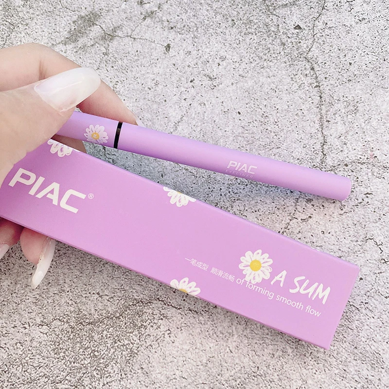 1 шт. Профессиональная женская черная жидкая подводка для глаз Ручка стойкая