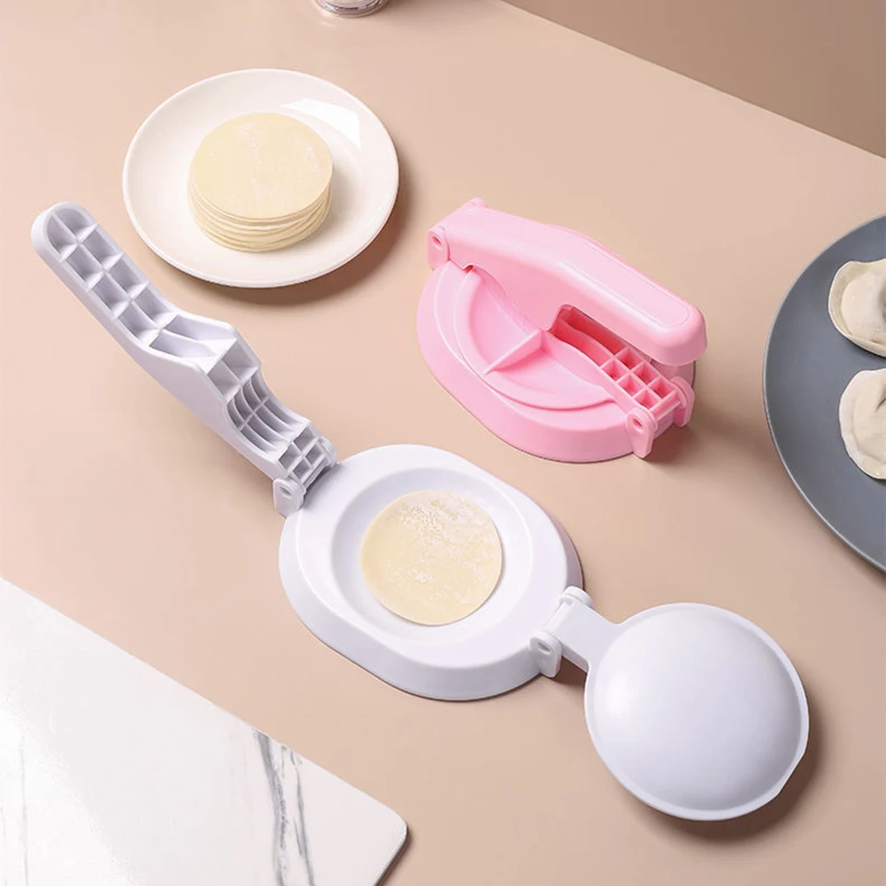 

DIY Dumpling Wrapper Presser Device Pastry Dough Cutting Mold Gadgets Noodle Manual Cutter Jiaozi Maker Kitchen Cooking Artifact
