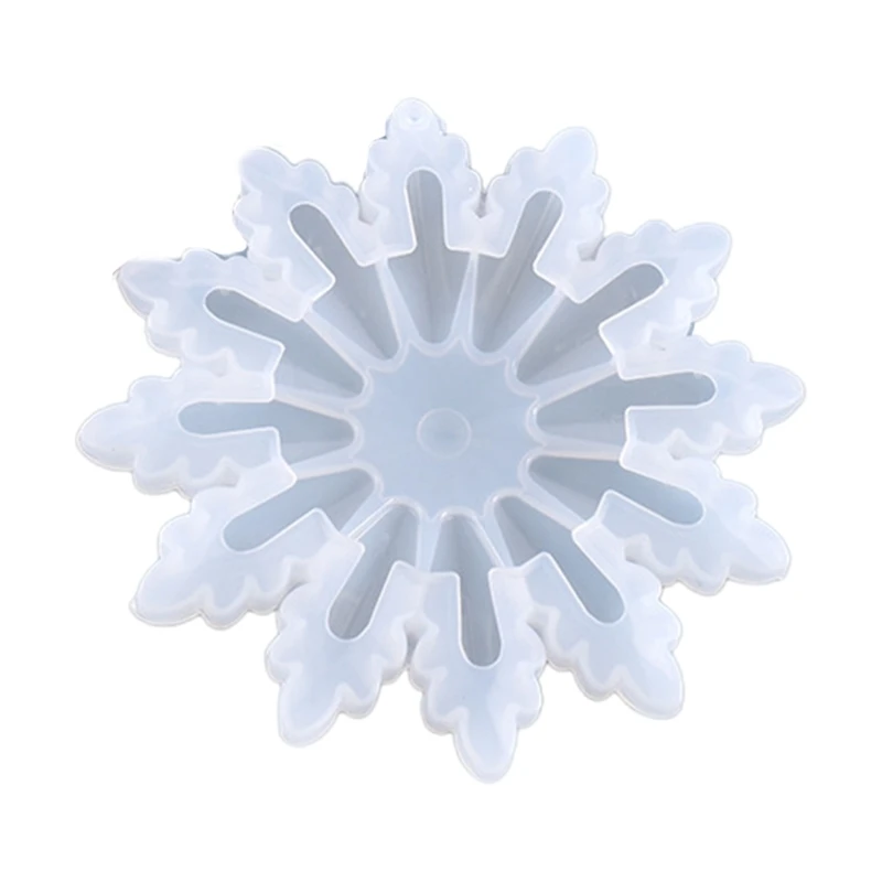 

Snowflake Pendant Silicone Mould DIY Crafts Jewelry Making Tool Crystal Epoxy Resin Mold