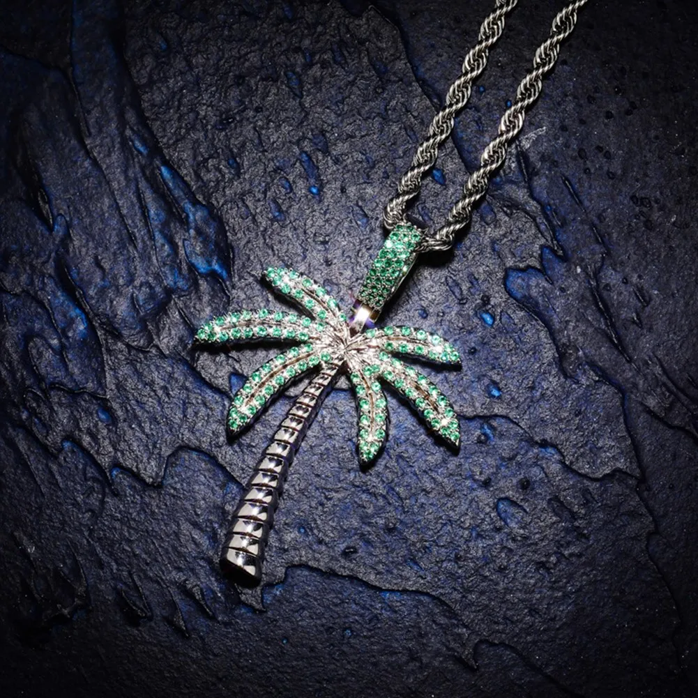 Цепочка с подвеской в виде кокосового дерева для мужчин и женщин | Украшения