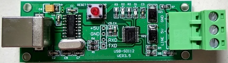 

USB to SDI-12 Protocol Capturer Debugger Converter SDI12 Sensor Test