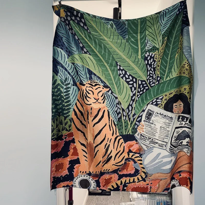 Скандинавское одеяло гобелен бохо покрывало прикроватный для спальни