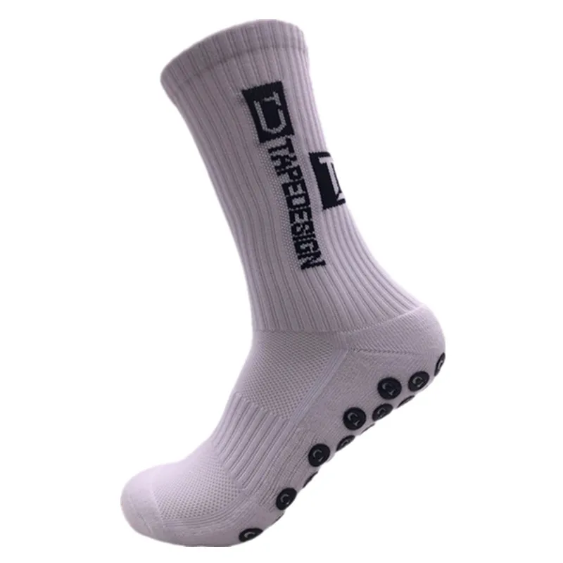 Новые стильные футбольные носки TC круглые силиконовые Нескользящие с присоской