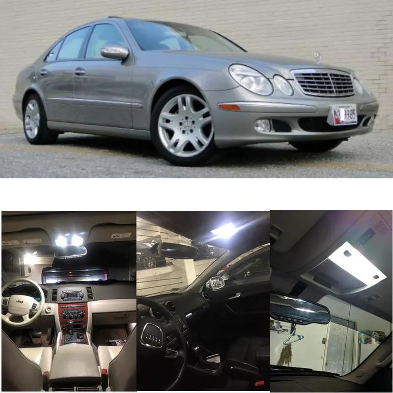 

LED interior lighting complete set For Mercedes E-Class W211 W212 sedan