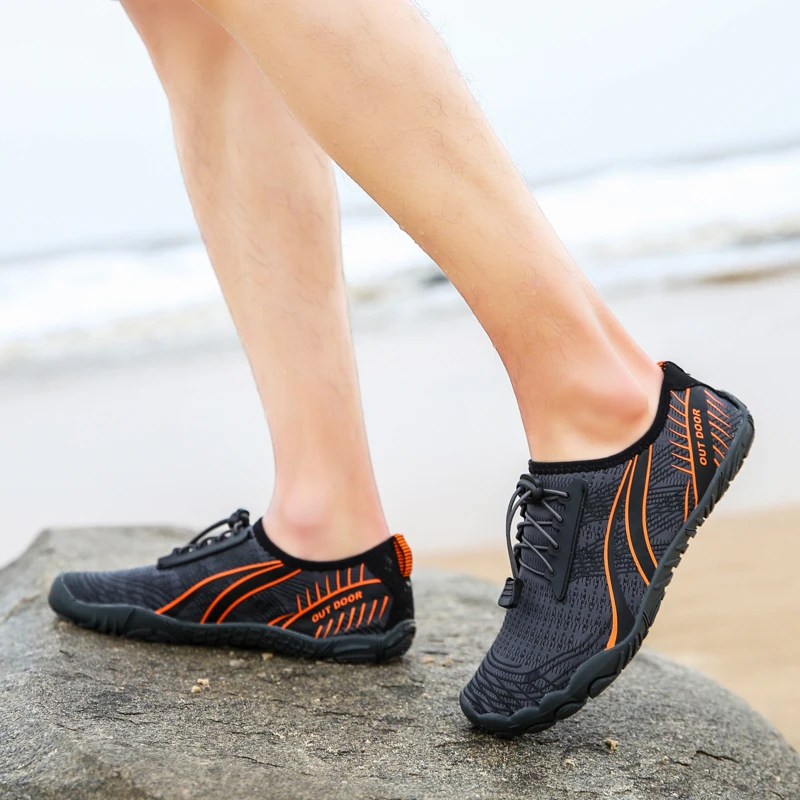 Women Aqua Shoes Comfortable Breathable Beach Sandals Lightweight Surfing Shoes Quick Drying Water Footwear Anti-slip