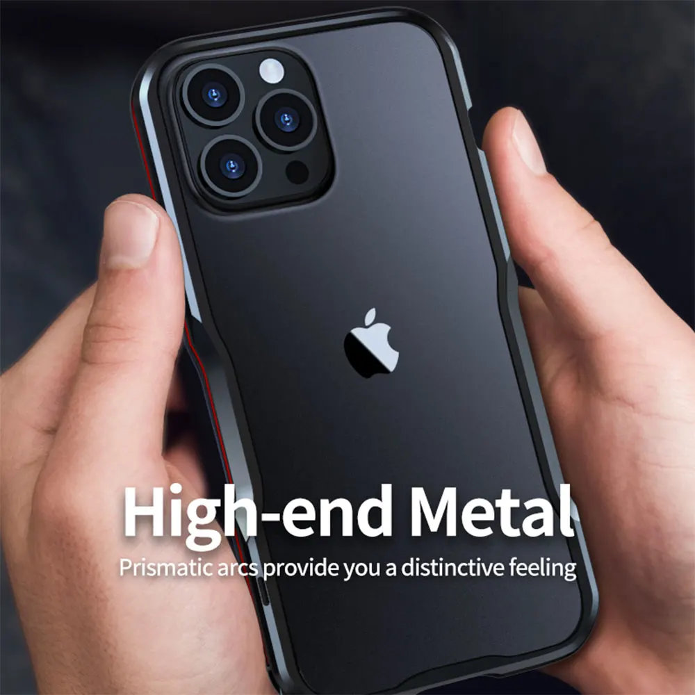 luphie frame for iphone 13 pro max luxury aluminum metal bumper for apple iphone 13 mini skin comfortable grip case cover funda free global shipping