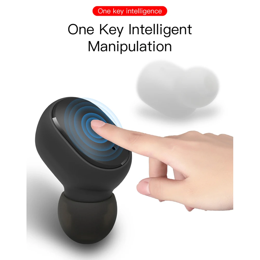 Цифровая беспроводная Bluetooth-гарнитура E6S IPX4 с функцией интеллектуального