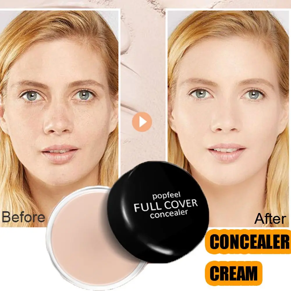 

4 Colors Women Waterproof Fashion Moisturizing Tattoo Scar Cover Up Concealer Cream Body Skin Birthmark Face makeup