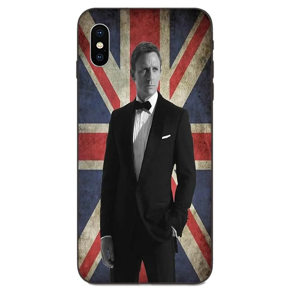 For Apple iPhone 11 X XS Max XR Pro 4 4S 5 5S SE 6 6S 7 8 Plus Soft Cell Phone Cover Case Casino Royale 007 James Bond | Мобильные
