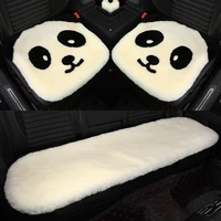 high quality winter popular wool cushion three small pieces of winter plush for car cushion suitable for all models