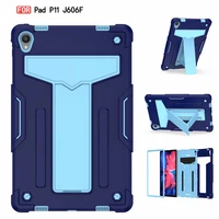 hybrid heavy duty protective cover for lenovo tab p11 case shockproof rugged armor case for lenovo tab p 11 tablet cases