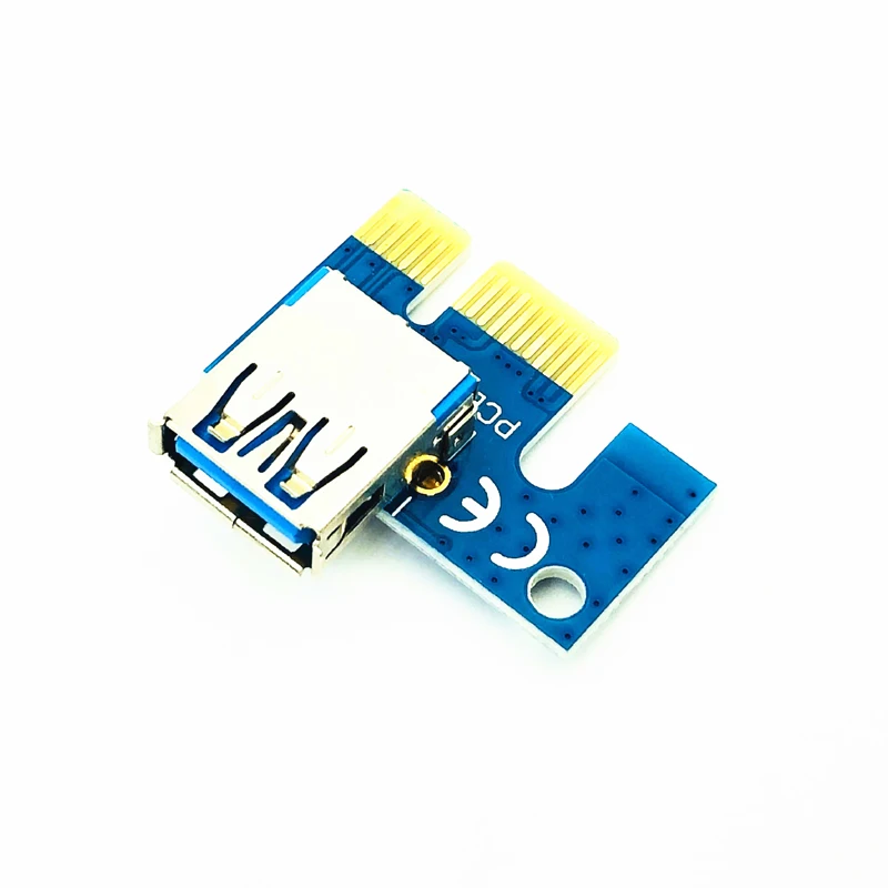 Горячий продавать USB 3 0 PCI E Удлинительный кабель Flex Ribbon 1X к 16X переходника карты