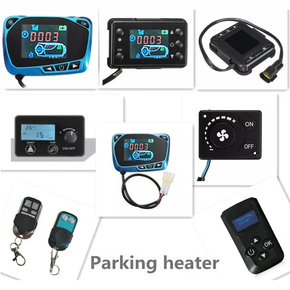 12V 24V Diesel Heater Accessories Car Switch Controller LCD Monitor for Track Air | Автомобили и мотоциклы