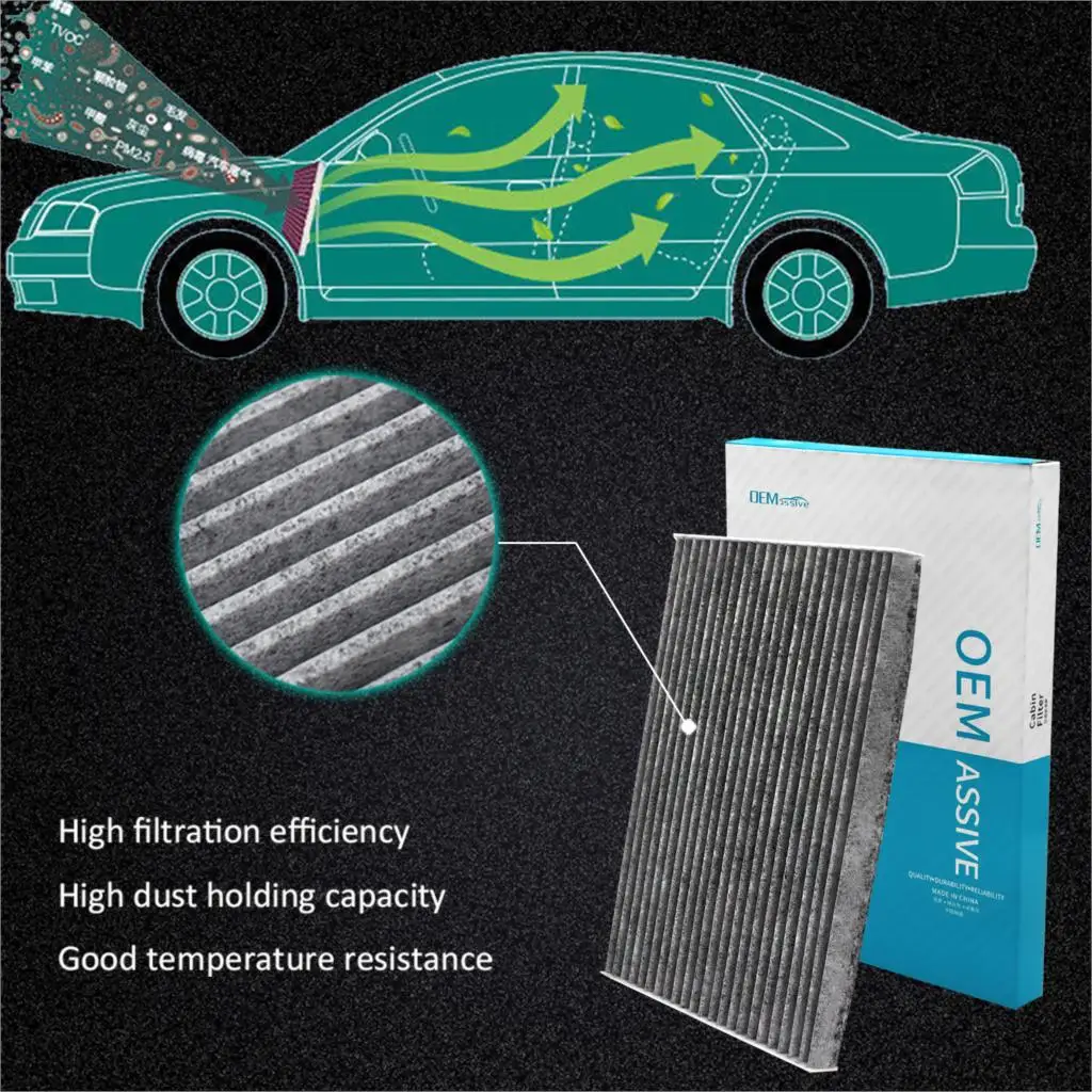 Автомобильные аксессуары Пыльцевой воздушный фильтр 27277 EN025 для Nissan Qashqai J10 Sentra B16 X