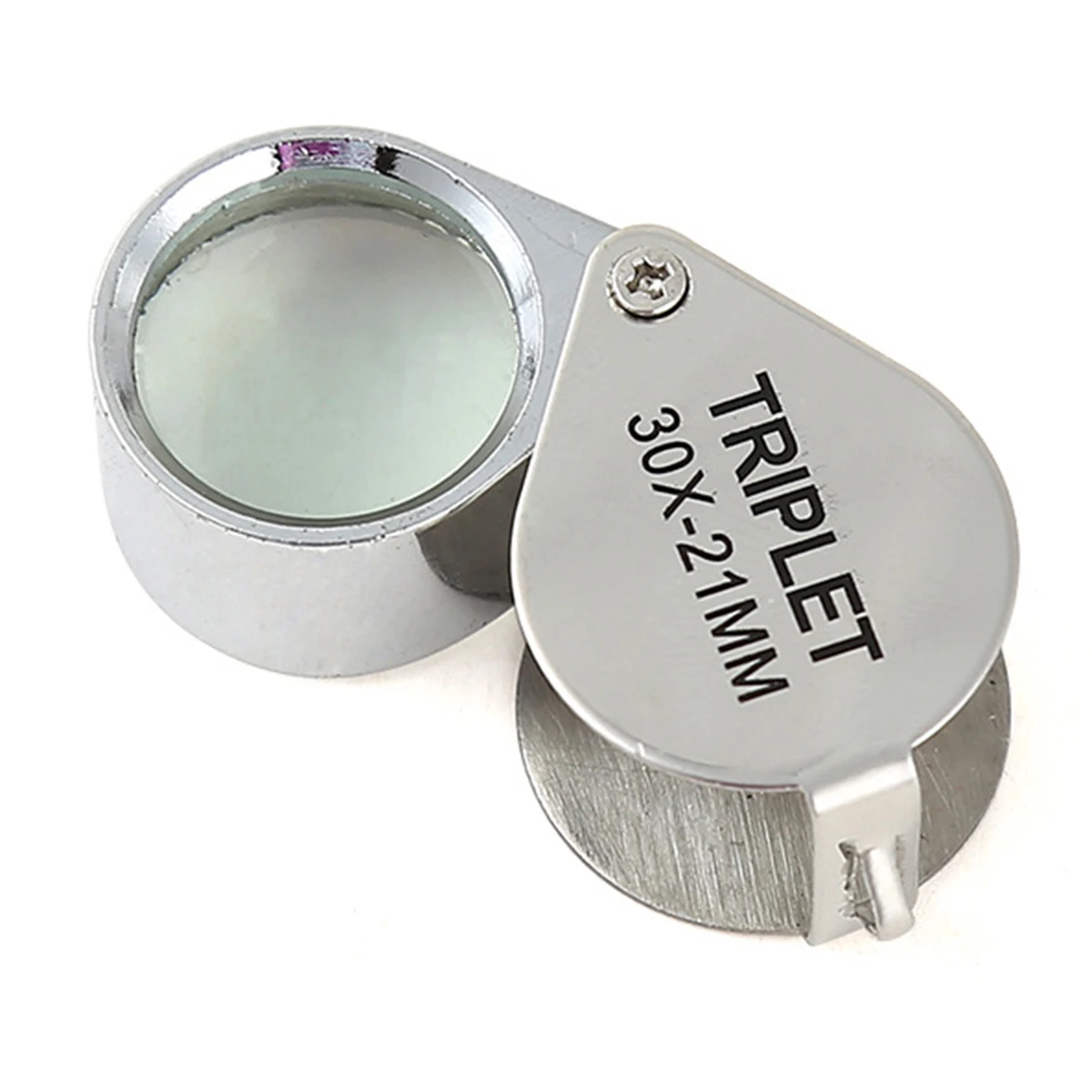 Складное карманное мини стекло лупа увеличительное портативное ювелирное