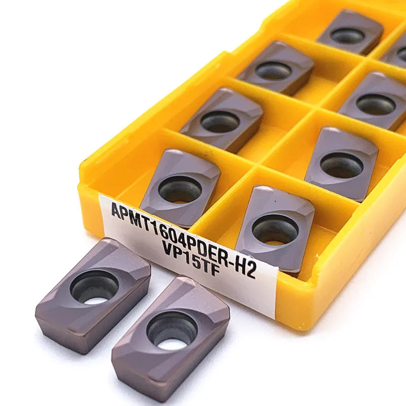 APMT1604 M2 VP15TF H2 APMT1135 vp15tfкарбидный концевой фрезерный инструмент Фрезерный Φ APMT1604PDER