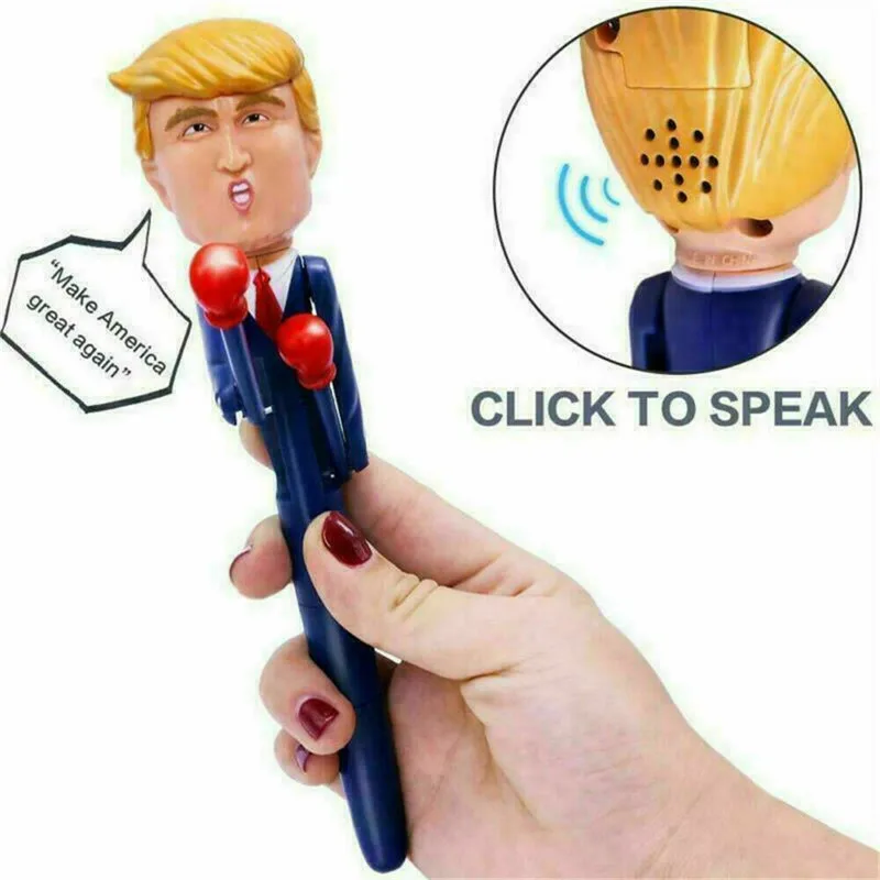 1 шт. творческая говорящая ручка Дональда разные высказывания настоящий голос