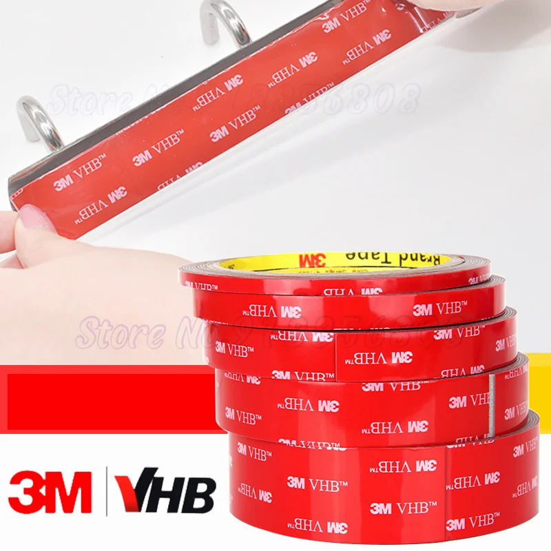 Клейкая Двусторонняя клейкая лента VHB высокой вязкости для автомобиля 3 м |