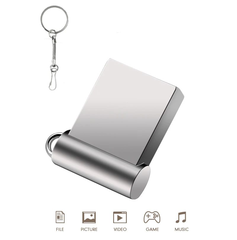 Мини Usb флеш накопитель 32 ГБ 16 8 4 монета 64 Гб водонепроницаемая карта памяти 128 256 U