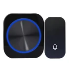 Автономный беспроводной дверной звонок без аккумулятора, Водонепроницаемый дверной звонок с дистанционным управлением на 150 м, штепсельная вилка европейского стандарта, звонок на дверь, звонки 4, модель 58, музыка