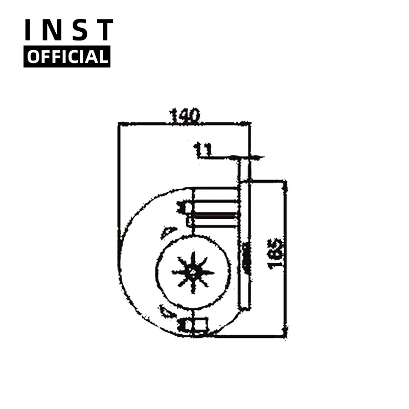

Air Conditioning Fan AC A/C Blower Motor FOR CAMC 24V