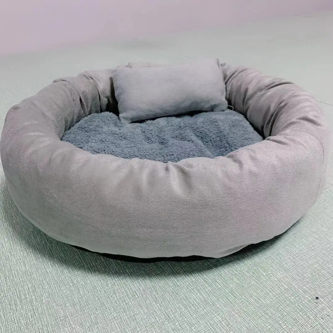 

Pet Egg Tart Nest Plus Pillow Small and Medium Sized Dog Nest Cat Nest Cushion Mattress Pet Supplies Dog Beds Dog Couch