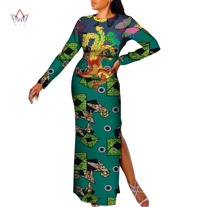 Traditional Clothing For Women Vintage dress  plus size dresses for women 4xl 5xl 6xl African style Dashiki long dress WY7043
