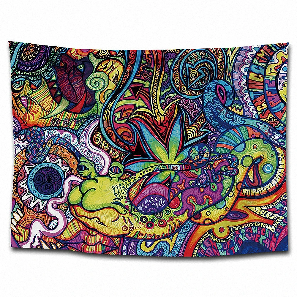 

Rock Hip Hop Rock Reggae Graffiti Poster Flags Banners Beach Towel Curtain Tapestries Wall Carpet Bedroom Living Room Wall Decor