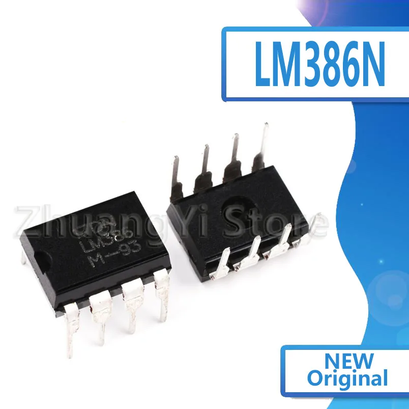 10 шт./лот Новый LM386 LM386N 1 Op Amps аудио усилитель DIP 8|Органайзеры для кабеля| |