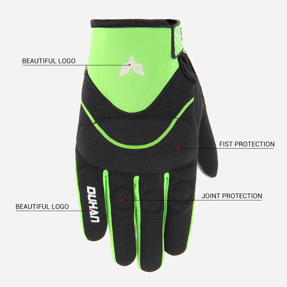 DUHAN мотоциклетные перчатки с сенсорным экраном Guantes Moto перчатки для мотокросса Guanti дышащие гоночные Мотоциклетные Перчатки