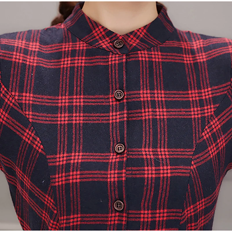 2019 Женская осенняя и зимняя одежда большого размера Ретро пригородный красный