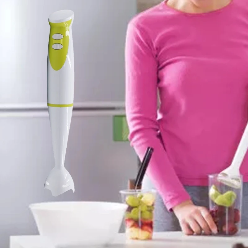 

M2EE Multi-Function Hand Mixer Blender Double Mixing Blade 300W Double Mixing Blade EU Plug For Food Whipping Milk Mixer