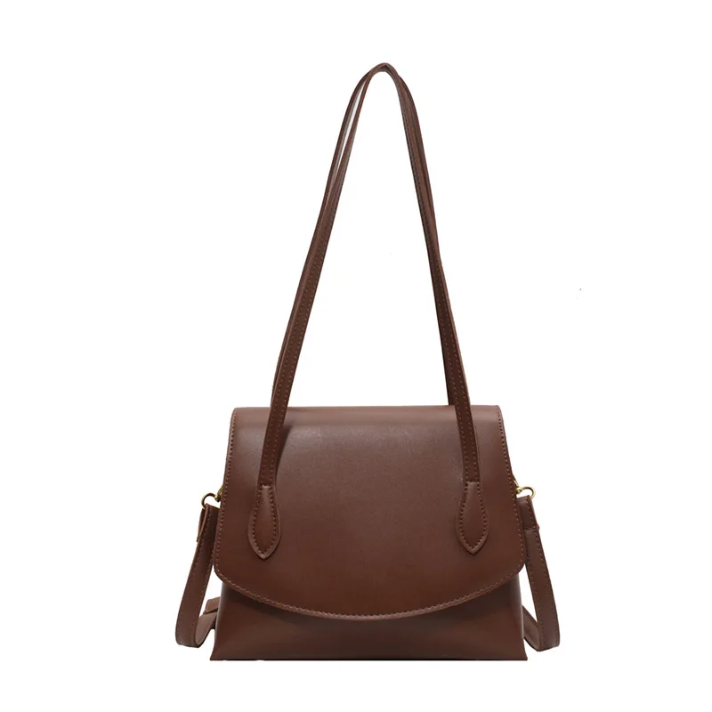 

Women Bag PU Leather Crossbody Bags For Women 2021 Solid Color Shoulder Handbags Female Cross Body Bag