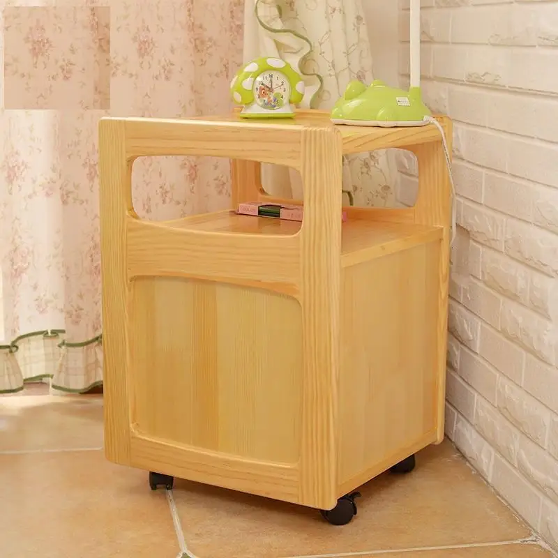 

Korean Table Chevet Meuble Chambre European Vintage Wooden Mueble De Dormitorio Quarto Cabinet Bedroom Furniture Nightstand