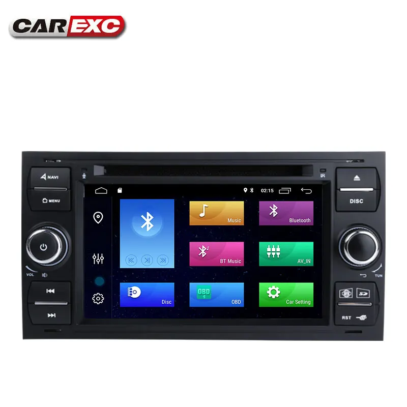 7 дюймовый Android 9 0 2 Din Автомобильный dvd плеер для Focus Galaxy S Max Fusion Transit DDR3 WiFi GPS