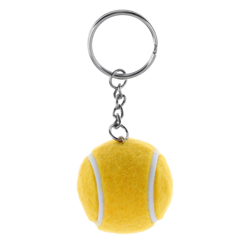 2 шт. металлический мини брелок для ключей с теннисным мячом|Брелоки| |
