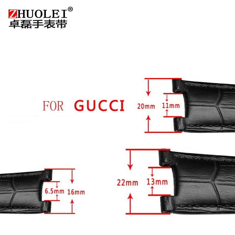 Ремешок из натуральной воловьей кожи для часов ширина 20 - 22 см цвет