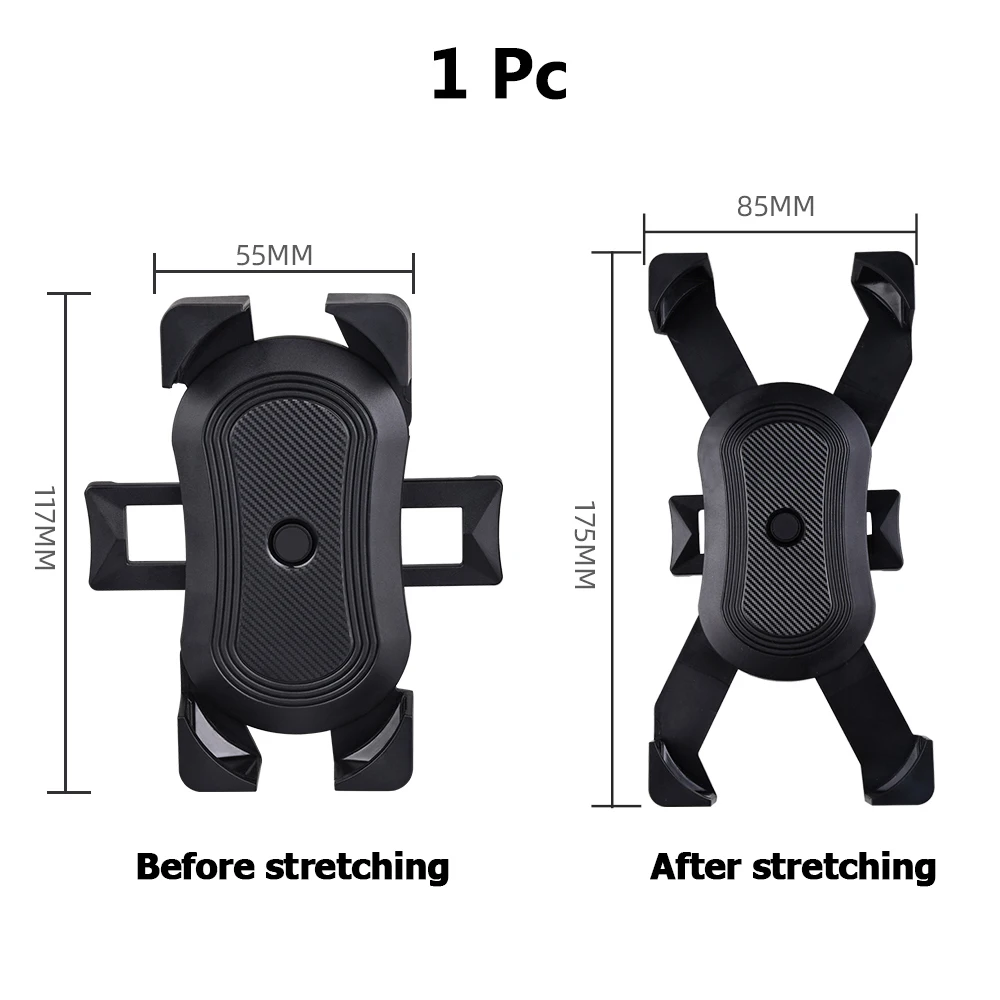 360 Degree Bike Phone Holder Motorcycle Bicycle Phone Holder Handlebar Stand Mount Bracket Mount Phone Holder For iPhone Samsung smartphone stand