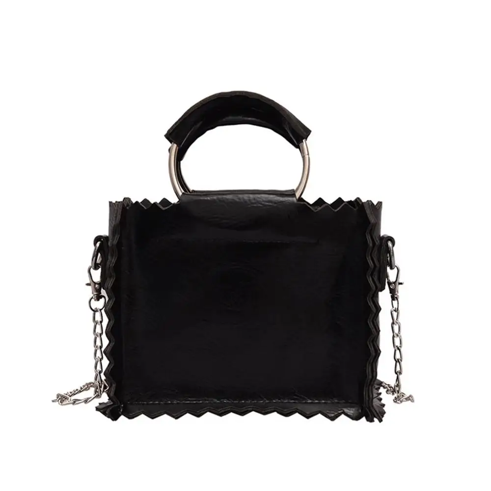 Женская сумка через плечо гофрированная новинка 2020 модная кожаная стильная