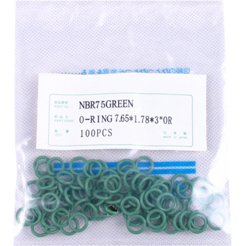 Комплект уплотнительных колец #6 R12 NBR комплект термостойкий клапан для