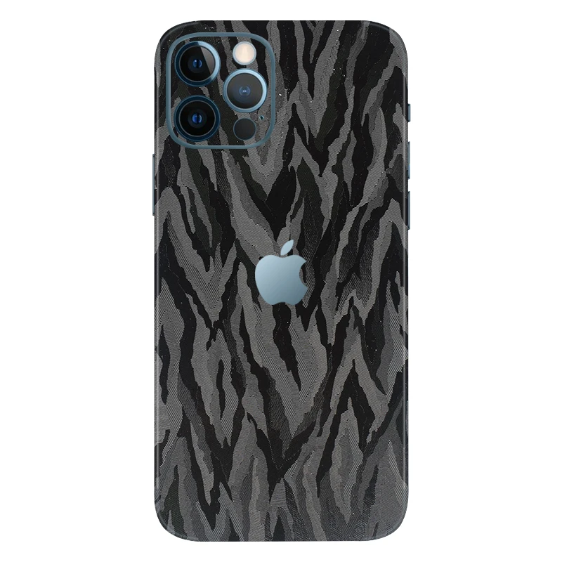 

Black Series Back Decorative For iPhone 12 Pro Max mini iPhone X XS XSMAX XR iPhone 5 5s SE Phone Protector Back Film Stickers