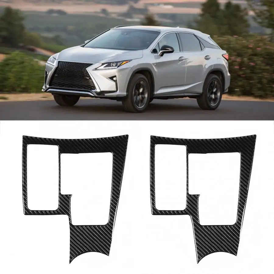 Панель переключения передач автомобиля из углеродного волокна внутренняя