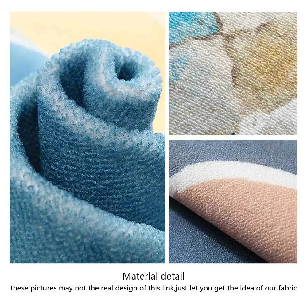 

Nordic Style Carpets for Living Room Bedroom Area Carpet Vintage Floral Pattern Home Decor Area Rugs Parlor Non-Slip Floor Mats